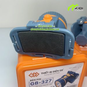 Đèn đeo đầu G8 - 327 nhỏ gọn, chống nước, pin sạc trâu Đèn đeo đầu G8 - 327 nhỏ gọn, chống nước, pin sạc trâu