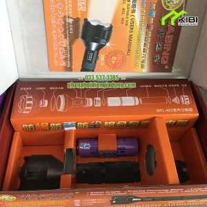 Đèn pin cầm tay Wasing 403 bền đẹp, 3 chế độ sáng