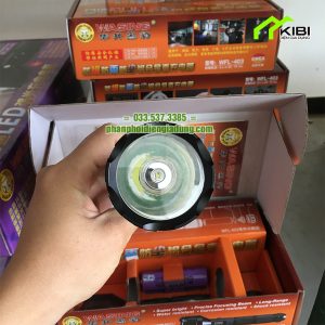 Đèn pin cầm tay Wasing 403 bền đẹp, 3 chế độ sáng
