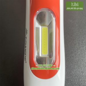 Đèn pin cầm tay KN - 4532 siêu sáng, chất lượng cao (Đèn pin sạc siêu sáng có thiết kế một đèn led nhỏ ở thân đèn)
