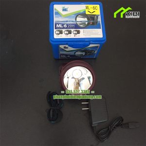 Đèn pin đeo đầu ML - 6C chip led siêu bền, chống nước tốt