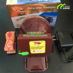Đèn pin dùng cho thợ nặn KL - 669 nặn sâu 50m (Đèn pin sạc điện cao cấp luôn có tem chống giả dưới đế đèn)