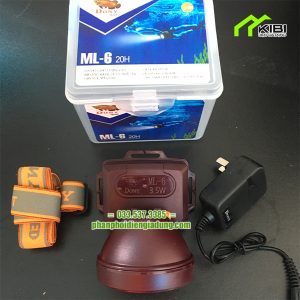 Đèn pin dùng cho thợ nặn ML - 6 Dony màu nâu