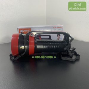 Đèn dự phòng cúp điện KM - 2626 tích hợp 2 loại bóng led