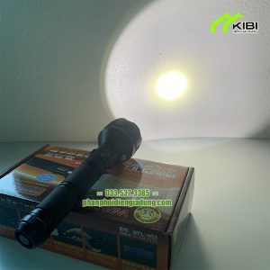 Đèn pin cầm tay Wasing 403 bền đẹp, 3 chế độ sáng (Đèn pin cầm tay cho ánh sáng mạnh và tập trung tại một điểm)