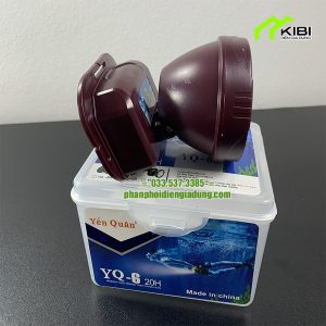 Đèn pin phượt YQ - 6C siêu sáng, chống nước, độ bền cao (Đèn pin phượt được thiết kế chia làm hai phần là đầu đèn và đế đèn được nối với nhau bằng khớp nối)