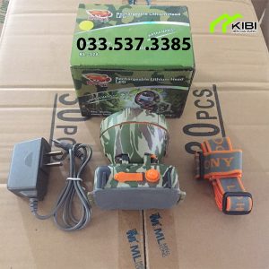 Đèn pin đội đầu KL - 178 sáng mạnh, dùng được ở dưới nước (Đèn pin đội đầu có thiết kế nút bấm và chân sạc được bảo vệ bằng gioăng cao su)