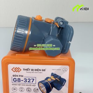 Đèn đeo đầu G8 - 327 nhỏ gọn, chống nước, pin sạc trâu Đèn đeo đầu G8 - 327 nhỏ gọn, chống nước, pin sạc trâu