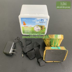 Đèn pin đeo đầu A3 Jasper siêu sáng, công suất 50W (Đèn đeo đầu có thiết kế phần đế hơi cong giúp ôm sát vào trán khi đeo)