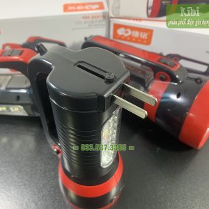 Đèn dự phòng cúp điện KM - 2626 tích hợp 2 loại bóng led