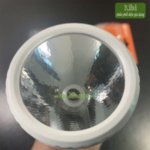 Đèn pin nhỏ siêu sáng KM - 8796 chống nước, pin sạc siêu bền (Đèn led pin sac có choá đèn rộng với mặt kính phẳng, chiếu xa và phân tán ánh sáng đều)