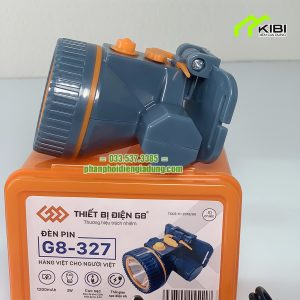 Đèn đeo đầu G8 - 327 nhỏ gọn, chống nước, pin sạc trâu Đèn đeo đầu G8 - 327 nhỏ gọn, chống nước, pin sạc trâu
