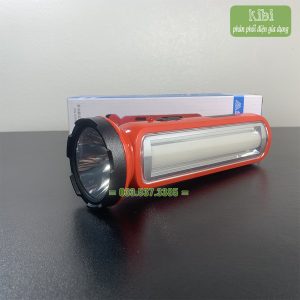 Đèn pin để bàn KN - 4316 hai bóng led, pin sạc dung tích lớn (Đèn pin cầm tay có thiết kế 2 trong 1, tích hợp 2 đèn led siêu sáng)