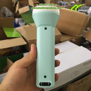 Đèn pin tích điện KM - 8918 thiết kế mini, công suất 5W Đèn pin tích điện KM - 8918 thiết kế mini, công suất 5W