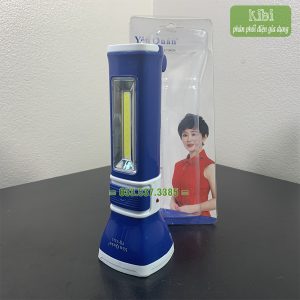 Đèn pin led siêu sáng KN - 2112 tích điện lâu (Đèn pin led siêu sáng có thiết kế thêm đèm led ở thân hỗ trợ chiếu sáng khi cúp điện)