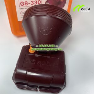 Đèn đội đầu G8 - 330 tích hợp pin sạc siêu bền (Đèn đeo đầu chính hãng sẽ có tên thương hiệu được in dập nổi)