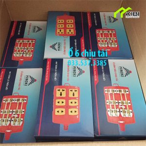 Ổ cắm điện 6 lỗ Hinoki thiết kế lõi sứ chống cháy nổ Ổ cắm điện 6 lỗ Hinoki thiết kế lõi sứ chống cháy nổ
