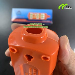 Ổ cắm siêu chịu tải Hinoki thiết kế 3 lỗ cắm đa năng