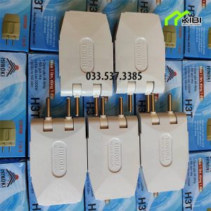 Trạc 3 thông minh thiết kế ngỏ gọn, góc xoay 180 độ (Trạc 3 thông minh có thiết kế nhỏ gọn với chân phích cắm tròn mạ đồng dẫn điện tốt)