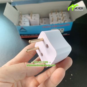 Ổ cắm chuyển đổi 2 sang 3 thiết kế nhỏ gọn, chịu tải tốt Ổ cắm chuyển đổi 2 sang 3 thiết kế nhỏ gọn, chịu tải tốt
