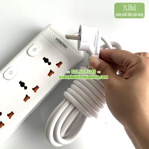 Ổ cắm USP nhiều cổng Hinoki 4 chấu cắm đa năng