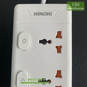 Ổ cắm điện USP Hinoki đa năng, có công tắc an toàn Ổ cắm điện USP Hinoki đa năng, có công tắc an toàn