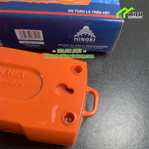 Ổ cắm siêu chịu tải Hinoki thiết kế 3 lỗ cắm đa năng