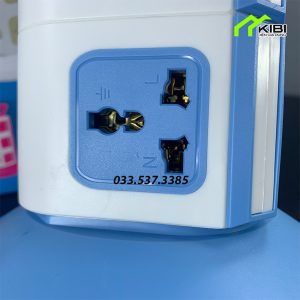 Ổ cắm điện 3 tầng tích hợp cổng usb sạc nhanh
