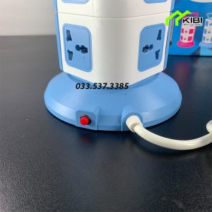 Ổ cắm điện 3 tầng tích hợp cổng usb sạc nhanh