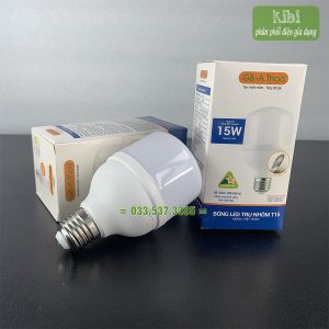 Bóng led trụ 15W G8 nhỏ gọn, thiết kế đui xoáy e27 dễ dùng