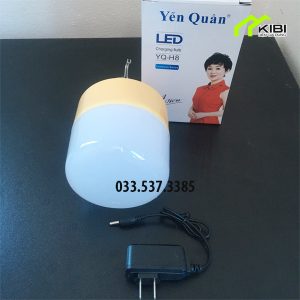 Bóng đèn led sạc pin tích điện YQ - H8 công suất 80W, có la bàn