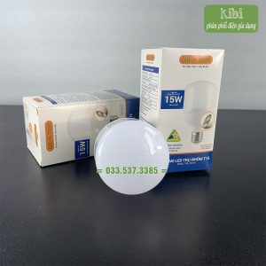 Bóng led trụ 15W G8 nhỏ gọn, thiết kế đui xoáy e27 dễ dùng