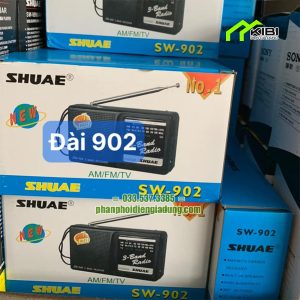 Đài FM SW - 902 nghe được nhiều kênh, sử dụng pin Đài FM SW - 902 nghe được nhiều kênh, sử dụng pin