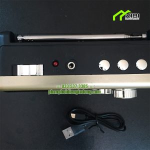 Đài cassette XB - 521URT có cổng USB, hỗ trợ đọc thẻ nhớ Đài cassette XB - 521URT có cổng USB, hỗ trợ đọc thẻ nhớ