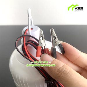 Bóng led trụ kẹp bình 12V 28W siêu sáng, chip led siêu bền (Bóng đèn acquy với thiết kế kẹp bình 12V tiện lợi)