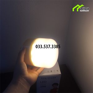 Bóng đèn led sạc pin tích điện YQ - H8 công suất 80W, có la bàn