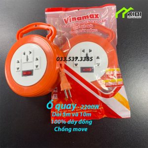 Ổ quay có tay cầm, dây nguồn 5m, công suất 2200W