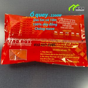 Ổ quay có tay cầm, dây nguồn 5m, công suất 2200W