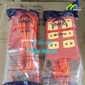 Ổ cắm nối dài Hinoki, chất lương cao, công suất 6000W Ổ cắm nối dài Hinoki, chất lương cao, công suất 6000W