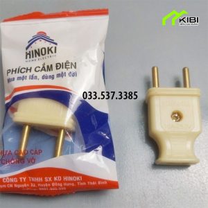 Phích dây chất lượng cao, chống cháy, công suất 2000W (Phích cắm giá rẻ sử dụng chăn cắm mạ đồng dẫn điện tốt)