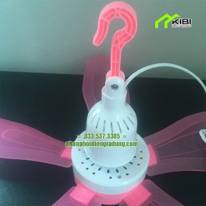 Quạt trần phòng ngủ 955 công suất 20W, 5 cánh 25cm (Quạt treo màn có thiết kế móc treo tiện lợi giúp bạn dễ dàng treo lên bất kì đâu)