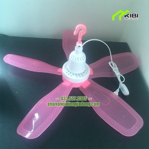 Quạt trần phòng ngủ 955 công suất 20W, 5 cánh 25cm (Quạt trần phòng ngủ có thiết kế 5 cánh với vòng quay 60cm)