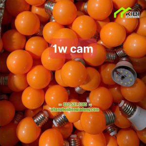 Bóng led chanh nhiều màu sắc công suất 1W Bóng led chanh nhiều màu sắc công suất 1W
