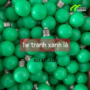 Bóng led chanh nhiều màu sắc công suất 1W Bóng led chanh nhiều màu sắc công suất 1W