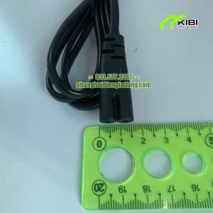 Dây nguồn số 8 công suất chịu tải 1500W (Cáp nguồn 2 chân có công suất chịu tải lên đến 1500W)