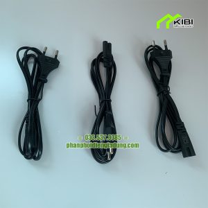 Dây nguồn số 8 công suất chịu tải 1500W (Dây nguồn số 8 chuyên dùng cho các loại máy in, máy fax,..)