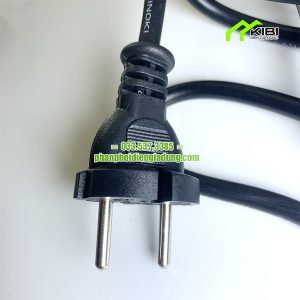 Dây cắm nồi lẩu Hinoki đa năng chiều dài 2m (Dây cắm nồi cơm sử dụng phích cắm có 2 chân tròn)