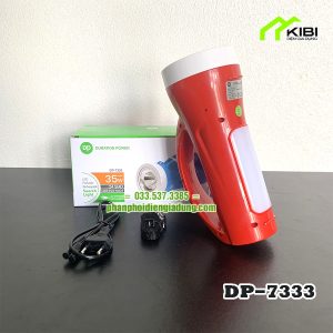 Đèn dự phòng cúp điện DP - 7333 siêu sáng, 35W (Đèn dự phòng cúp điện có màu sắc bắt mắt cùng thiết kế hiện đại)