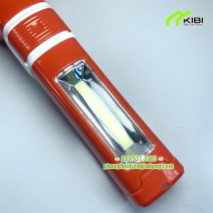 Đèn dã ngoại KN 2122 thiết kế nhỏ gọn, đa năng (Đèn cầm tay có tích hợp 1 đèn led ở dưới thân đèn)