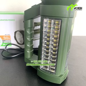 Đèn pin cầm tay siêu sáng DP - 7325 công suất 50W (Đèn dã ngoại có thiết kế nhiều đèn led nhỏ ở thân)
